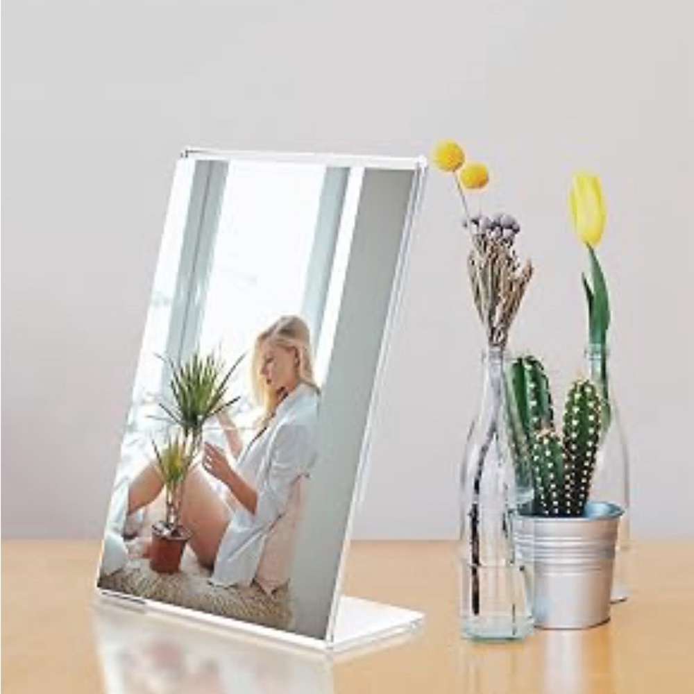 NIUBEE 3-Pack 8.5x11 Acrylic Sign Holder